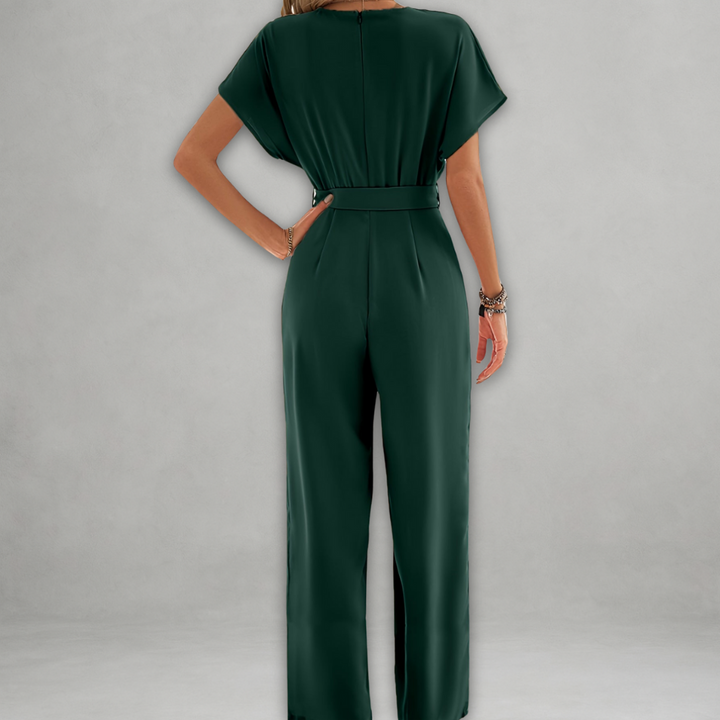 Isadora | Macacão Feminino com Cinto Elegante