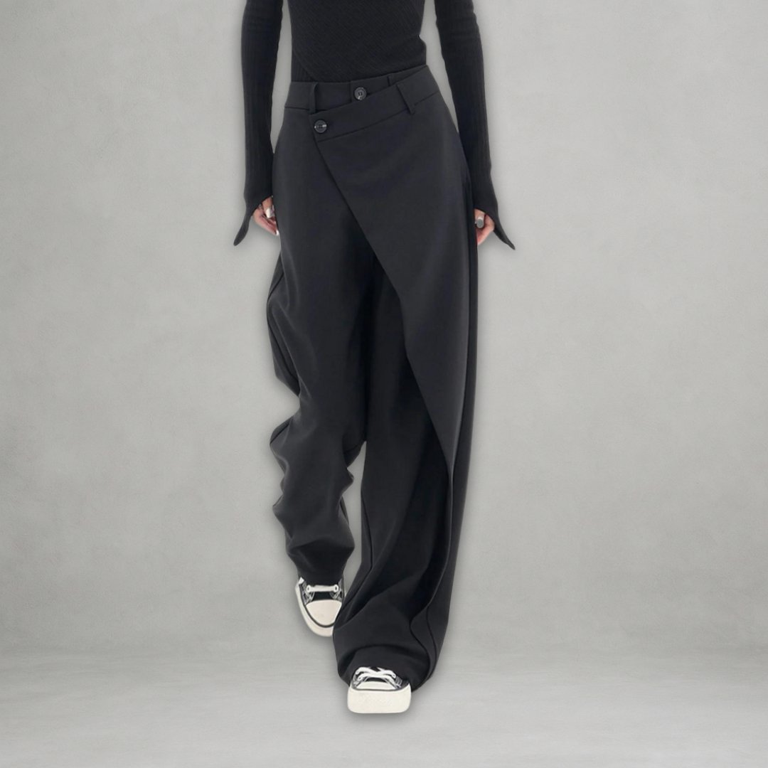 Barbara | Calças Assimétricas Modernas