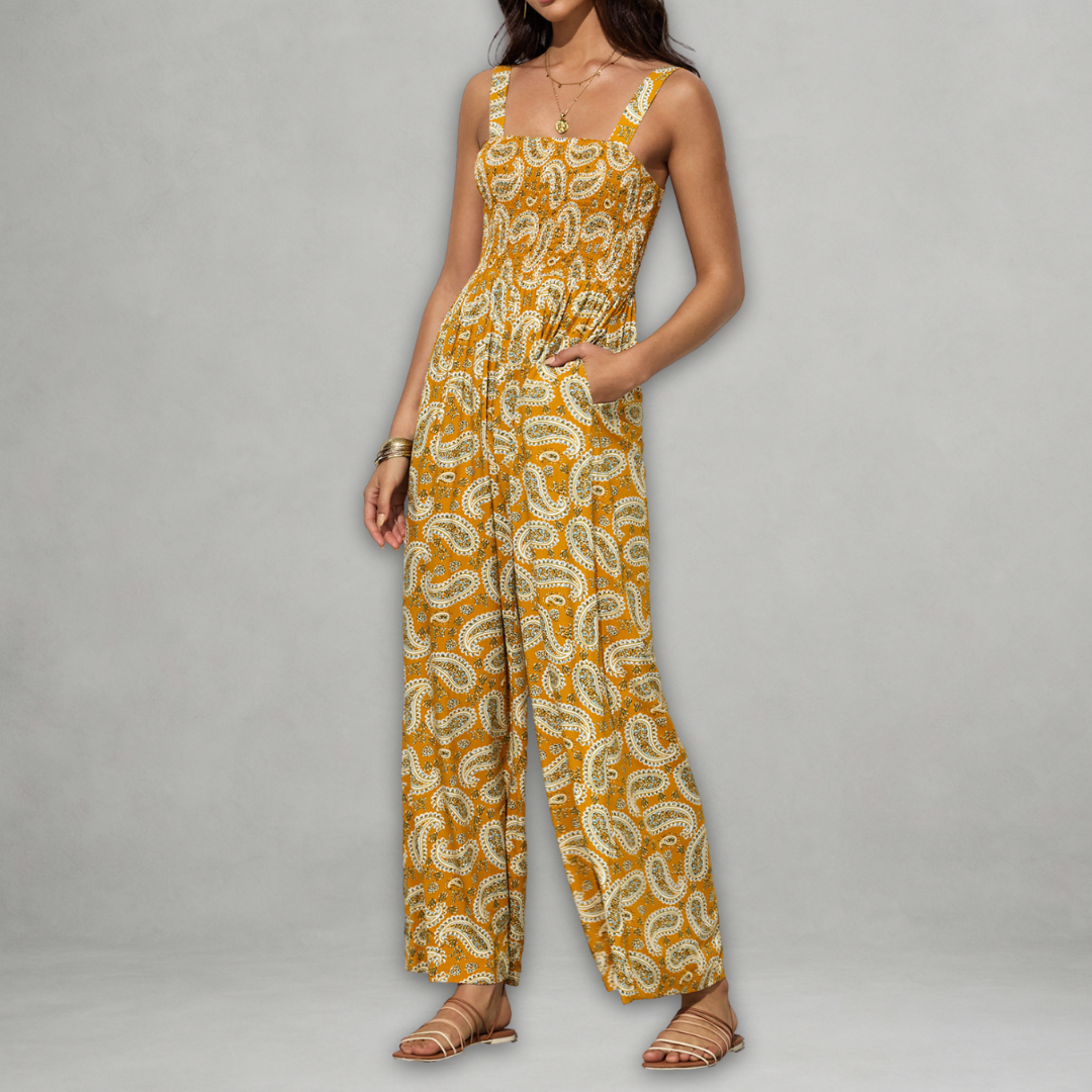 Isadora | Macacão Boho de Verão