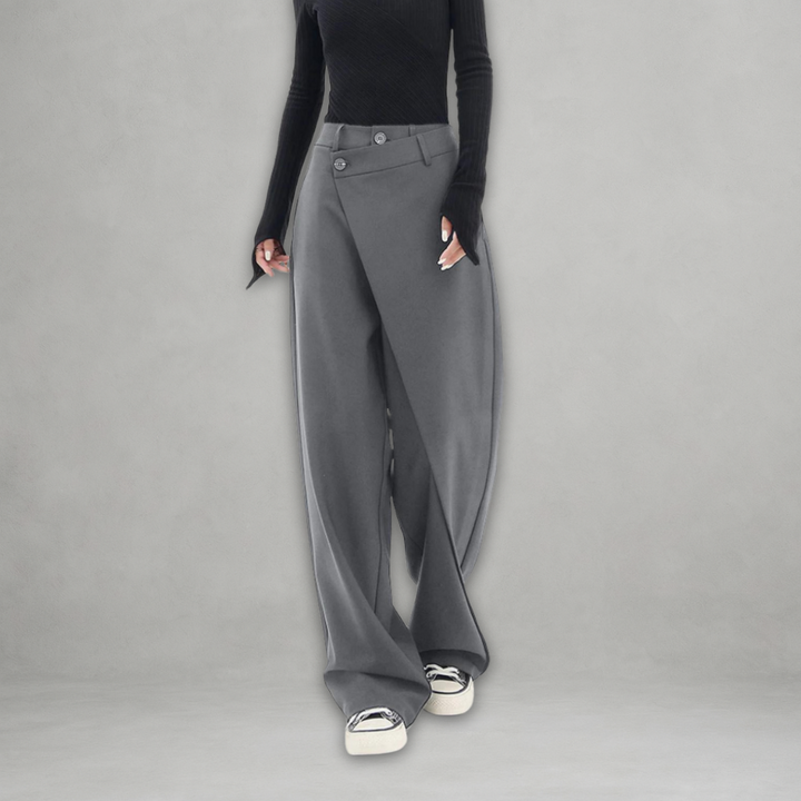 Barbara | Calças Assimétricas Modernas