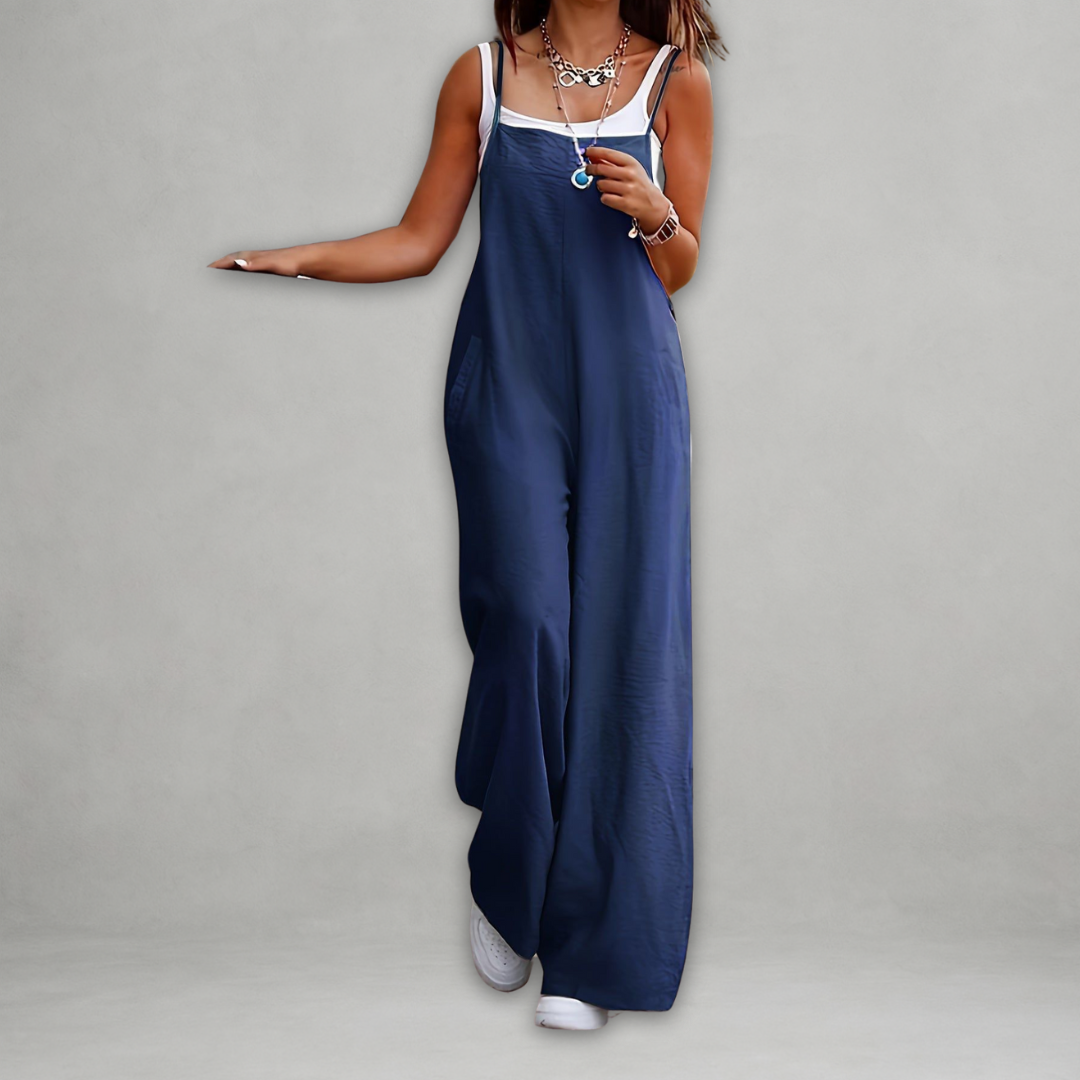 Noémie | Macacão Largo Boémio