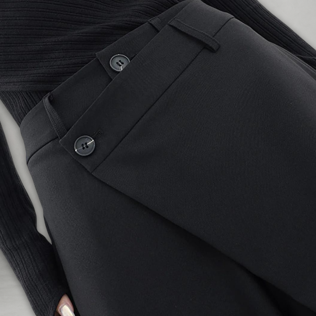 Barbara | Calças Assimétricas Modernas