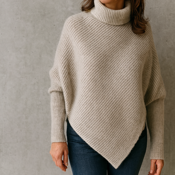 Aveline | Poncho Amplo Elegante