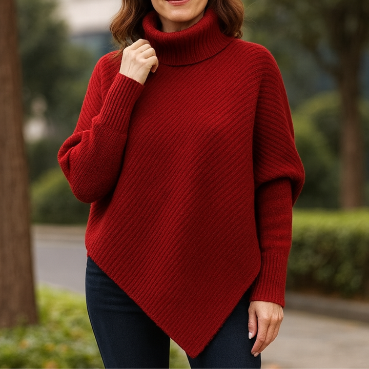 Aveline | Poncho Amplo Elegante