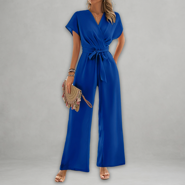 Isadora | Macacão Feminino com Cinto Elegante