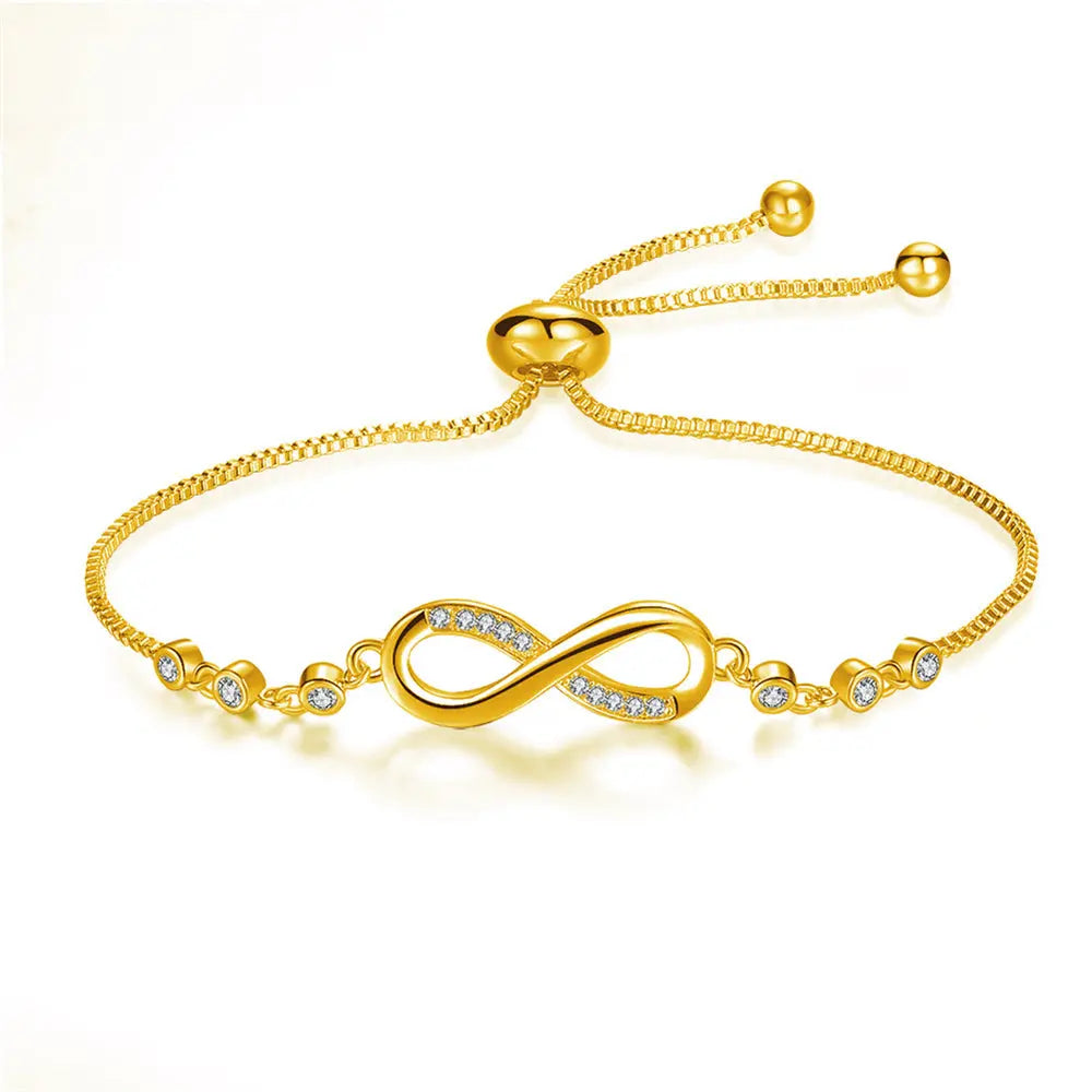 Infinito Ajustável | Pulseira Elegante