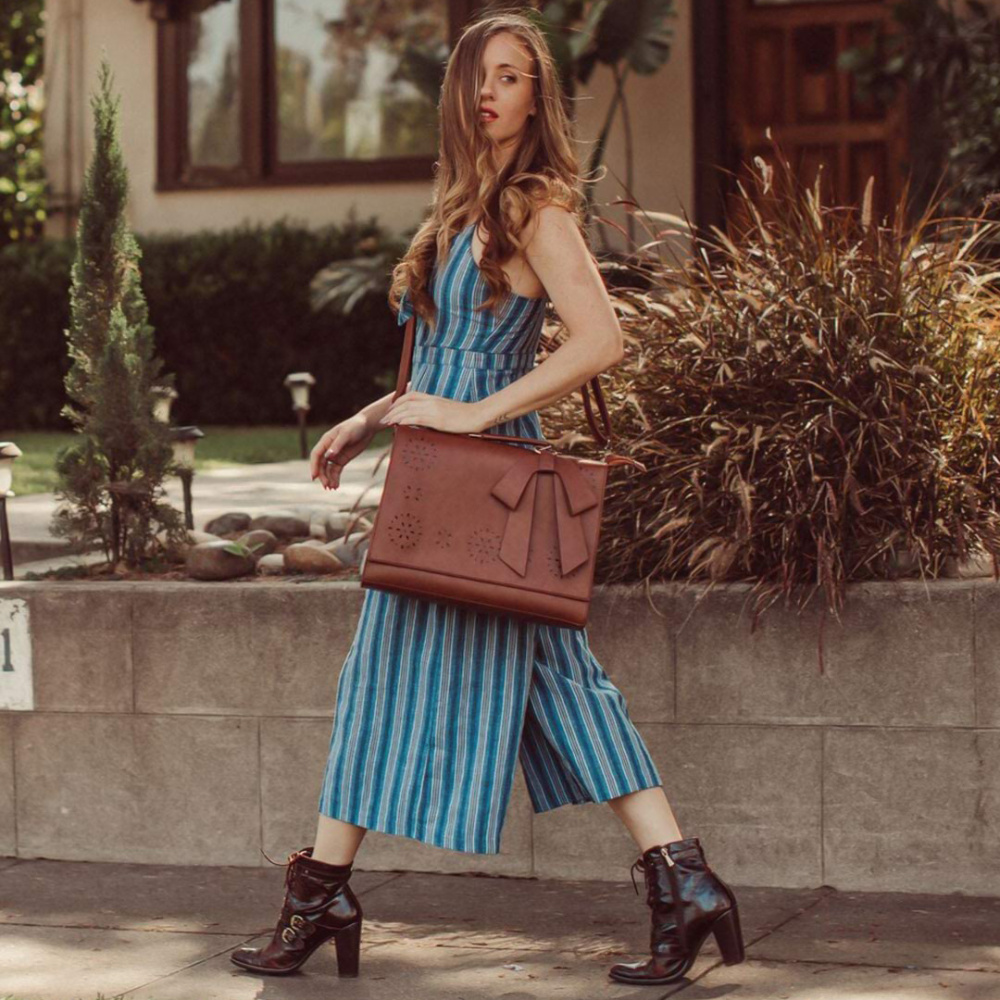 Bernadette | Bolsa Artesanal com Laço