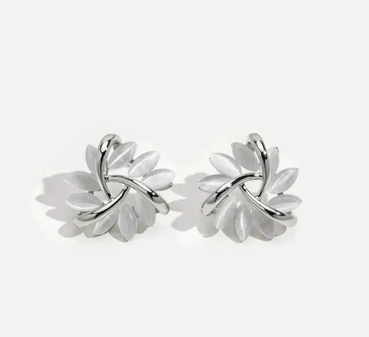 Noelia | Brincos Florais Dourados