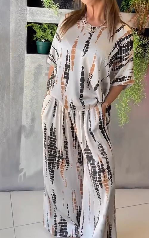 Elena | Conjunto Satinado Casual e Elegante